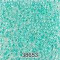 Бисер Чехия круглый 5 10/0 2.3 мм 500 г 38653 (Ф430) бледно-бирюзовый