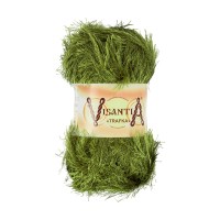Пряжа VISANTIA "TRAFKA"   100\% полиэстер   5 шт. х  100 г  150 м ± 3 м №0044 бл.зеленый