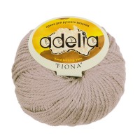 Пряжа ADELIA "FIONA"   50\% шерсть, 50\% акрил   10 шт. х  50 г  90 м ± 3 м №500 бежевый