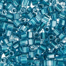 Бисер Япония "TOHO" 11/0   HEXAGON №4   2.2 мм  500 г №0377 бирюзовый