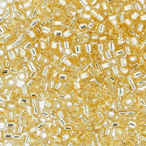Бисер Япония "TOHO" 11/0   TREASURE №2   1.6 мм  5 х  5 г №0022 св.золотистый