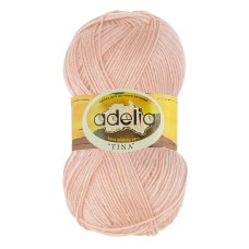 Пряжа ADELIA "TINA"   100\% акрил   5 шт. х  100 г  308 м ± 10 м №177 кремовый