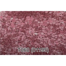 Бисер Чехия "GAMMA" TWIN 3   321-96001   2.5 x 5 мм  50 г  1-й сорт T060 грязно-розовый ( 01195 )