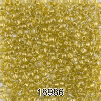 Бисер Чехия круглый 6   10/0   2.3 мм  500 г 18986 (Ф488) желтый