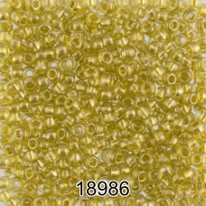 Бисер Чехия круглый 6   10/0   2.3 мм  500 г 18986 (Ф488) желтый