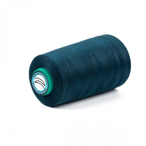 Швейные нитки (полиэстер) 40/2   "Nitka"  ( 201-300 )  4570 м №275 сине-зеленый