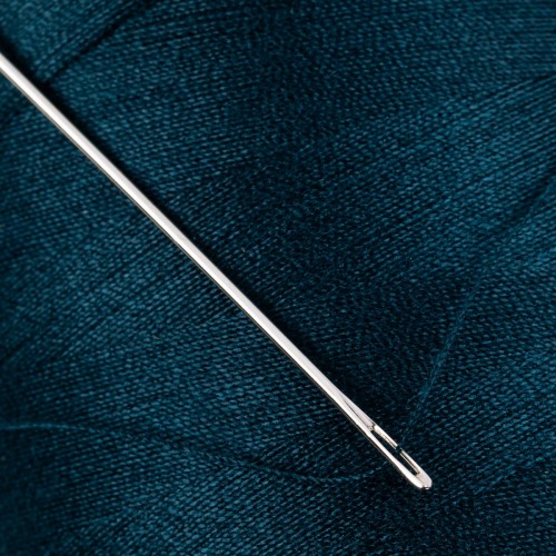 Швейные нитки (полиэстер) 40/2   "Nitka"  ( 201-300 )  4570 м №275 сине-зеленый