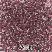 Бисер Чехия круглый 1   10/0   2.3 мм  500 г 38099 (Ф505) брусничный