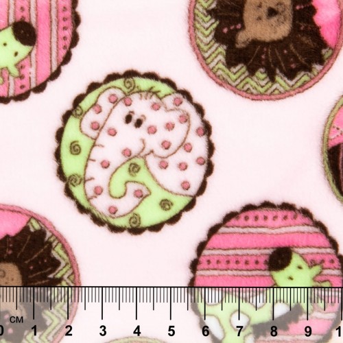 "PEPPY"   Плюш   BORN TO BE WILD   ФАСОВКА   48 x 48 см  440 г/кв.м ± 5   100\% полиэстер ringlet pink