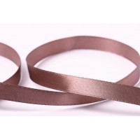 Лента атласная 12 мм ( 1/2 ")  "Gamma"   33 м ± 2 м №099 коричневый