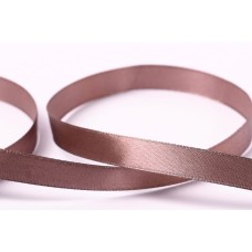 Лента атласная 12 мм ( 1/2 ")  "Gamma"   33 м ± 2 м №099 коричневый