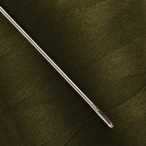Швейные нитки (полиэстер) 40/2   "Nitka"  ( 401-502 )  4570 м №423 т.хаки
