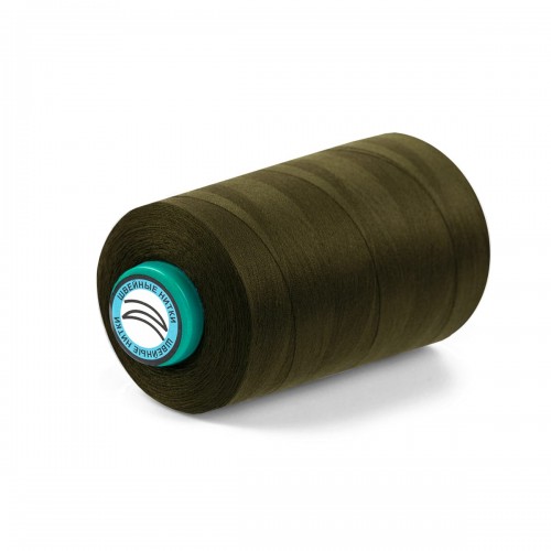 Швейные нитки (полиэстер) 40/2   "Nitka"  ( 401-502 )  4570 м №423 т.хаки