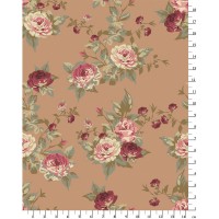 Ткань для пэчворка PEPPY   ВИКТОРИАНСКИЕ РОЗЫ   ФАСОВКА   50 x 55 см  146 г/кв.м ± 5   100\% хлопок ВР-05 бежевый