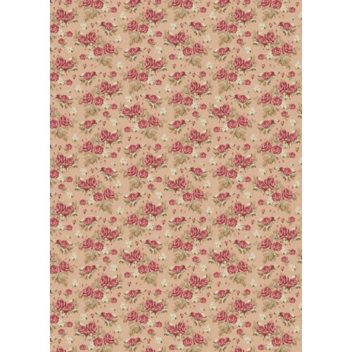 Ткань для пэчворка PEPPY   ВИКТОРИАНСКИЕ РОЗЫ   ФАСОВКА   50 x 55 см  146 г/кв.м ± 5   100\% хлопок ВР-06 бежевый