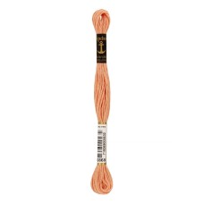 Нитки для вышивания "Anchor"   мулине   100\% хлопок   12 x  8 м 0868 беж