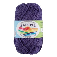 Пряжа ALPINA "GARRY"   100\% мерсеризованный хлопок   10 шт. х  50 г  50 м ± 2 м №11 сапфир (т.синий)