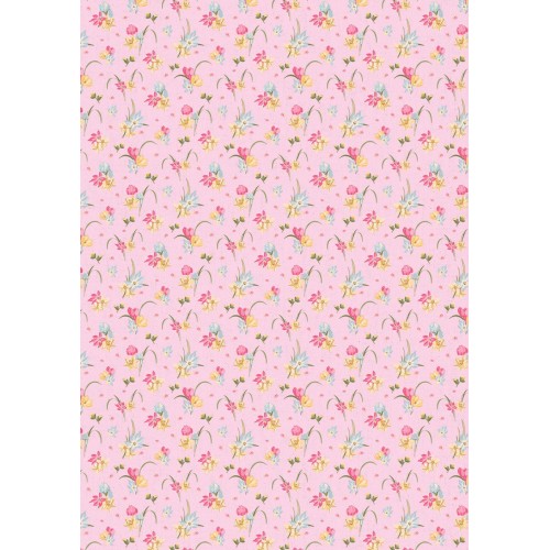 Ткань для пэчворка PEPPY   ВЕСЕННИЙ ЭТЮД   ФАСОВКА   50 x 55 см  146 г/кв.м ± 5   100\% хлопок ВЭ-15 розовый