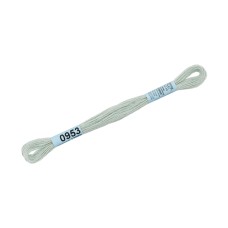 Нитки для вышивания "Gamma"    мулине  ( 0820-3070 )  100\% хлопок   24 x  8 м №0953 св.мята