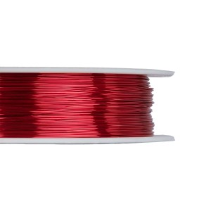 "Zlatka"   / "Gamma"   Проволока для бисера   DGB-3  d 0.3 мм  50 м ± 0.5 м №14 алый