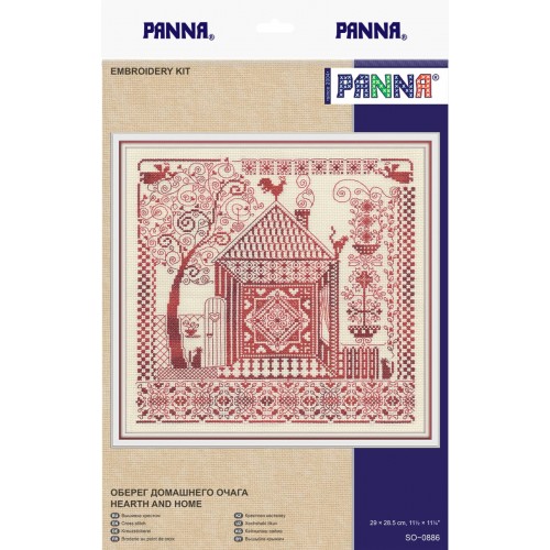 Набор для вышивания "PANNA" SO-0886   "Оберег домашнего очага" 29  х 28.5  см