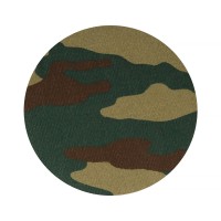 Термоаппликация "BLITZ"   Термозаплатка "круг"  №1 диам.12 см   2 шт 1-03-10 хаки