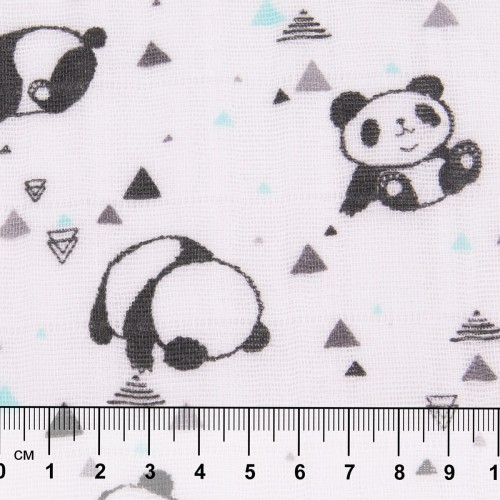 Ткань "PEPPY"   Ткань муслиновая   ФАСОВКА   EMBRACE   100\% хлопок   100 х  125 см  Shannon Fabrics head over heels aruba