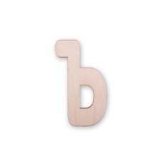Заготовка для декорирования "Mr. Carving"   ВД-500   Буквы   фанера   11  х 6.6 х  0.3 см Ъ