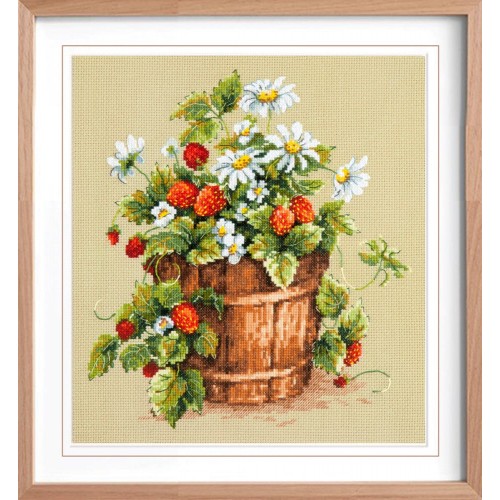 Набор для вышивания "Чудесная Игла" 055-12   "Вкус лета!" 24 х 26 см