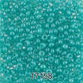 Бисер Чехия круглый 1 10/0 2.3 мм 500 г 17158 (Ф017) бирюза