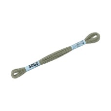 Нитки для вышивания "Gamma"    мулине  ( 0820-3070 )  100\% хлопок   24 x  8 м №3065 оливковый