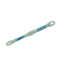 Нитки для вышивания "Gamma"    мулине  ( 0820-3070 )  100\% хлопок   24 x  8 м №3061 мята