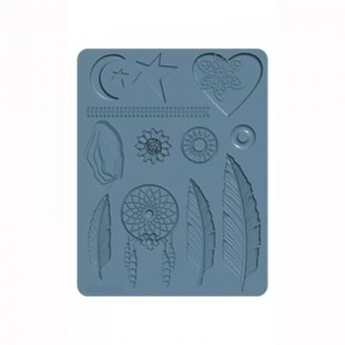 "Sculpey"   Silicone Bakeable Mold силиконовая форма для слепков   APM   СК/Распродажа 63 Boho Chic