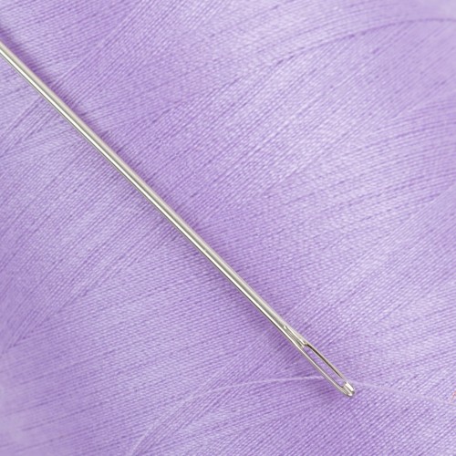Швейные нитки (полиэстер) 50/2   "Gamma"  ( 101-200 )  4570 м №195 сиреневый