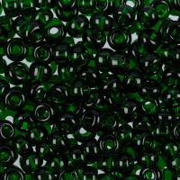 Бисер Чехия круглый   02/0   311-19001   6 мм  50 г 50060 зеленый
