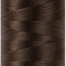 Швейные нитки (полиэстер) 500D/3   "Gamma"  / "Micron"   обувные    200 я  183 м №495 т.коричневый