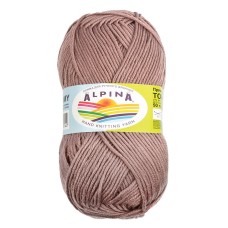 Пряжа ALPINA "TOMMY"   100\% микнес   10 шт. х  50 г  130 м ± 10 м №009 серо-коричневый
