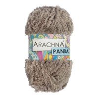 Пряжа ARACHNA "PANDA"   100\% микрополиэстер   5 шт. х  100 г  75 м №21 серый