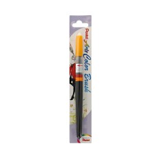"Pentel"   Кисть с краской Colour Brush   1-10 мм   кисть XGFL-140X желто-оранжевый