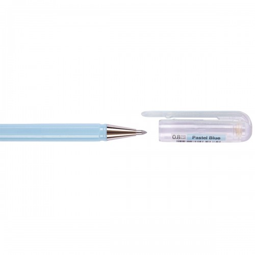 "Pentel"   Ручка гелевая Hybrid Milky пастельные  d 0.8 мм K108-PS цвет чернил: голубой