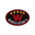 №17/5 5 шт L074-3 world sports черный 8х5.3 см