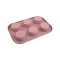 FPC-0043 для кексов, маффинов, капкейков 26.5 х 18.8 см розовый