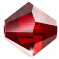 Бусина Чехия PRECIOSA бусины 451-69-302 цветн. 5.7 х 6 мм 12 шт т.красный (siam 90090)