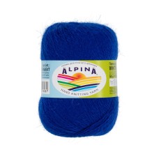 Пряжа ALPINA "WHITE RABBIT"   55\% пух кролика, 45\% нейлон   10 шт. х  50 г  300 м ± 15 м №207 васильковый