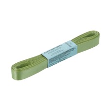 Лента атласная 12 мм ( 1/2 ")  "Gamma"   AL-12P   ФАСОВКА   10 x  5.4 м №086 серо-зеленый