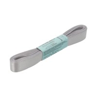 Лента атласная 12 мм ( 1/2 ")  "Gamma"   AL-12P   ФАСОВКА   10 x  5.4 м №059 серый