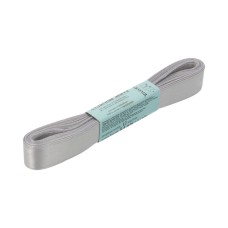 Лента атласная 12 мм ( 1/2 ")  "Gamma"   AL-12P   ФАСОВКА   10 x  5.4 м №059 серый