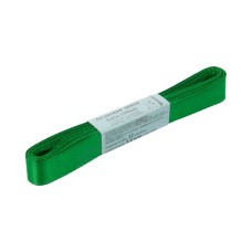 Лента атласная 12 мм ( 1/2 ")  "Gamma"   AL-12P   ФАСОВКА   10 x  5.4 м №090 ярко-зеленый