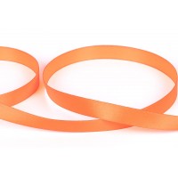Лента атласная 12 мм ( 1/2 ")  "Gamma"   33 м ± 2 м №510N(15-1460) оранжевый