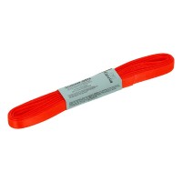 Лента атласная 6 мм ( 1/4 ")  "Gamma"   AL-6P   ФАСОВКА   10 x  5.4 м №512N(15-1456) коралловый(неон)